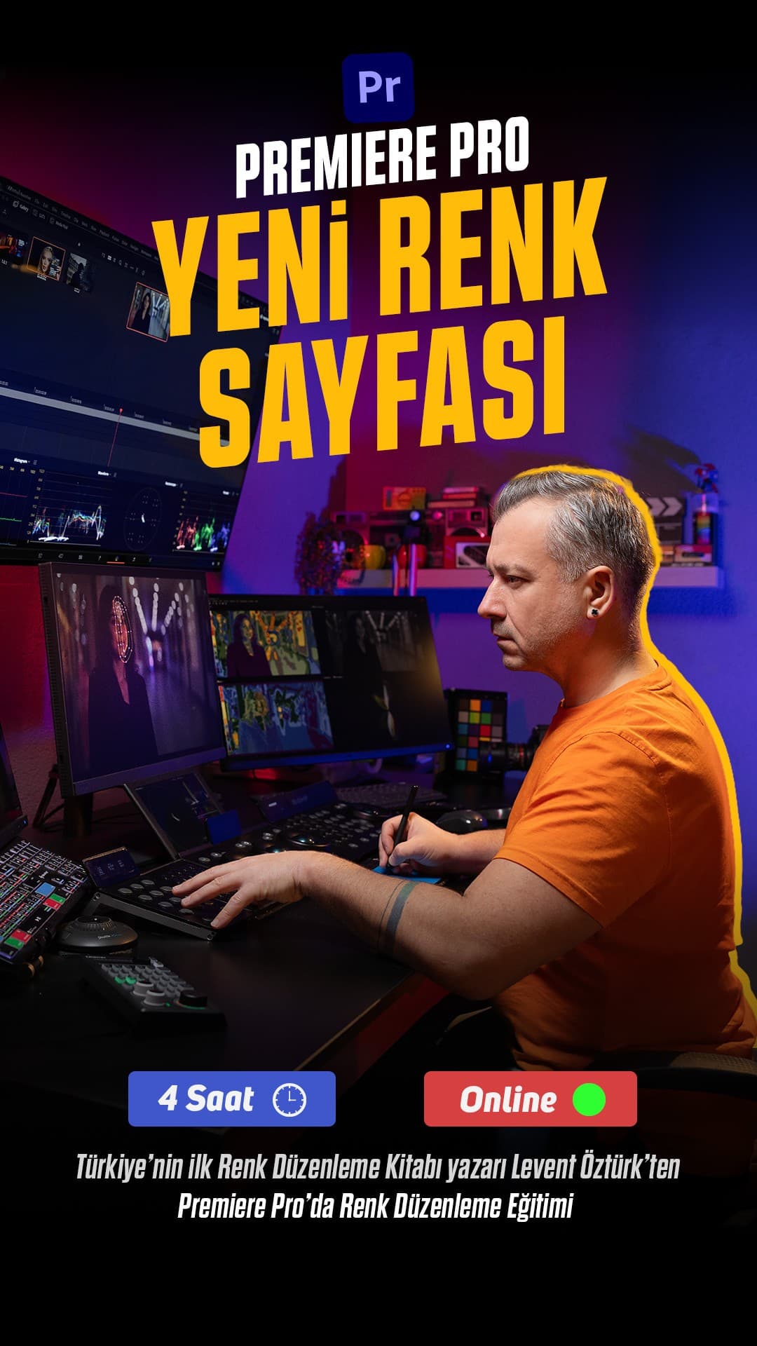 Levent Öztürk ile Premiere Pro'nun Yeni Renk Dünyası